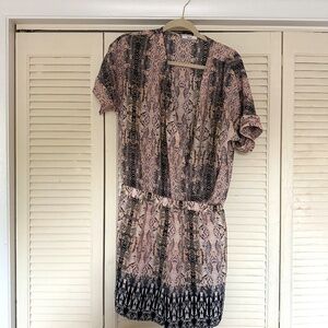 Bar III Short Pink Romper